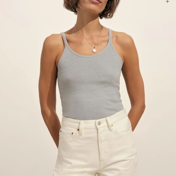 Buck Mason Light Gray Tank Top - Picture 3 of 4